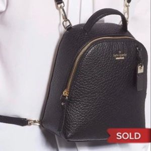 Kate Spade mini backpack